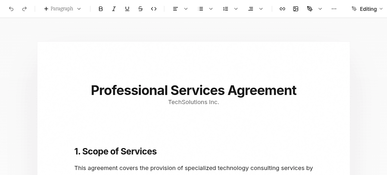 Digitech Paperflow Example Layout Paperflow | Writing infrastructure for professionals.